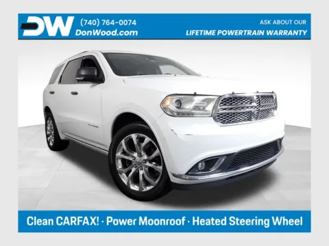 White 2016 Dodge Durango Citadel for sale in Rockbridge, OH