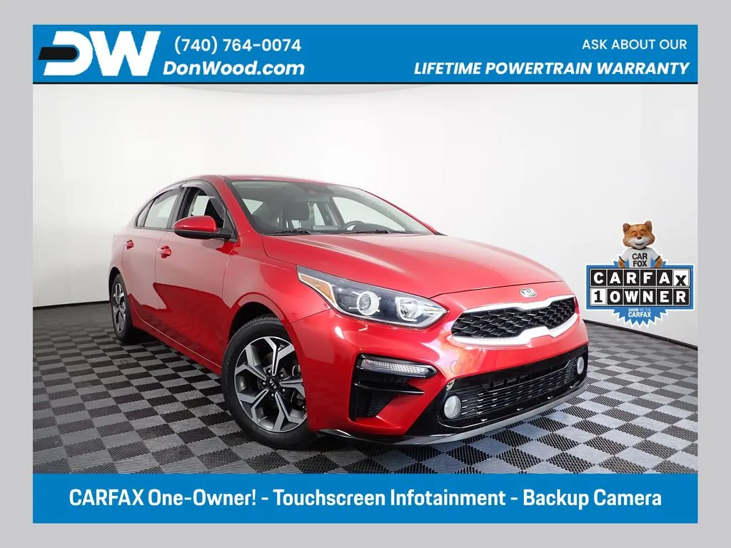 Red 2019 Kia Forte LXS for sale in Rockbridge, OH