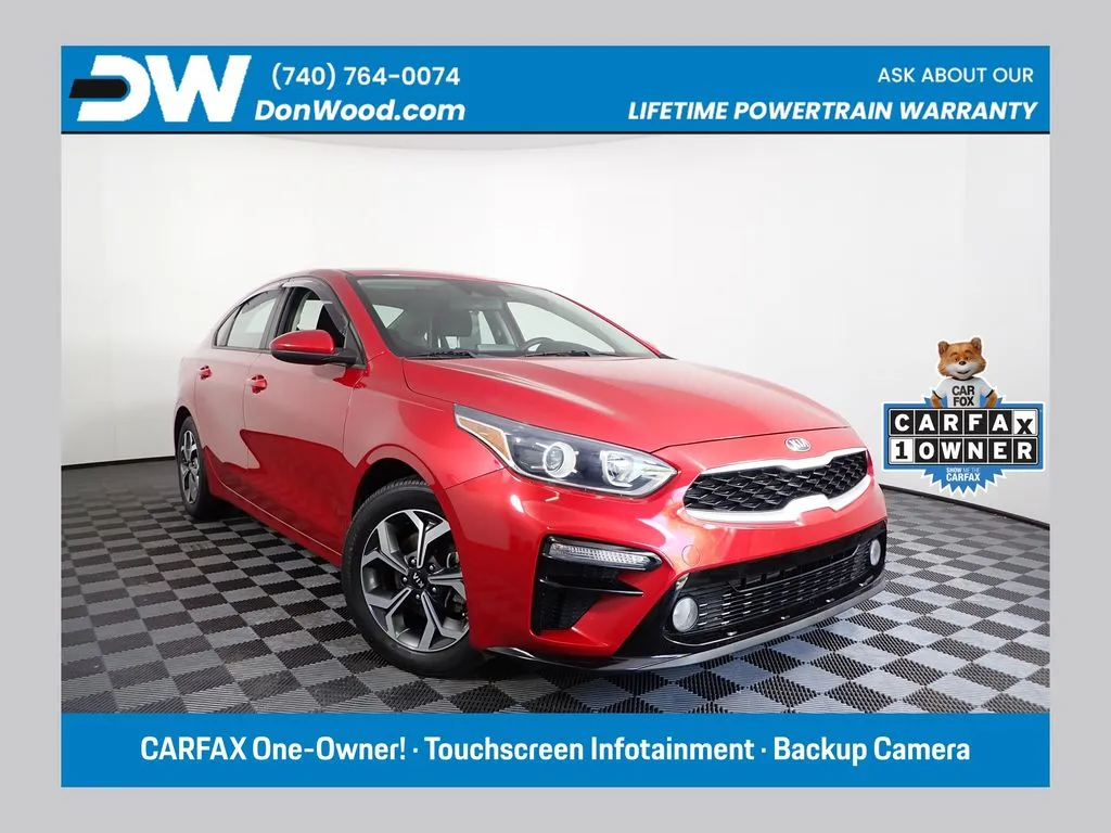 Red 2019 Kia Forte LXS for sale in Rockbridge, OH