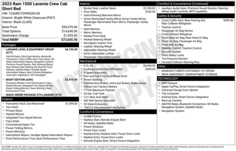 More photos of 2023 Ram 1500 Laramie at Don Wood Chrysler Dodge Jeep Ram, OH