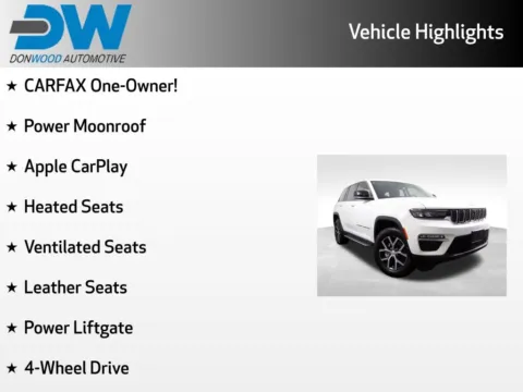 Another view of 2023 Jeep Grand Cherokee Limited for sale in Rockbridge, OH at Don Wood Chrysler Dodge Jeep Ram