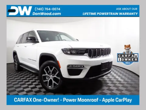 White 2023 Jeep Grand Cherokee Limited for sale in Rockbridge, OH