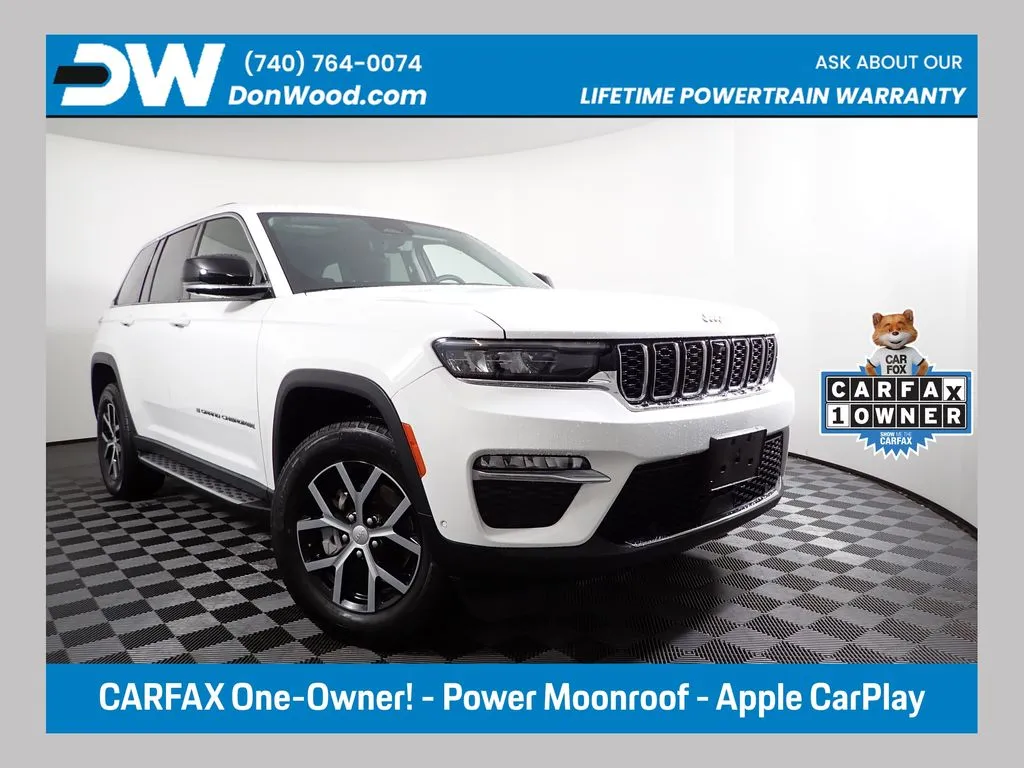White 2023 Jeep Grand Cherokee Limited for sale in Rockbridge, OH