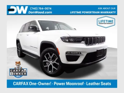 White 2023 Jeep Grand Cherokee Limited for sale in Rockbridge, OH