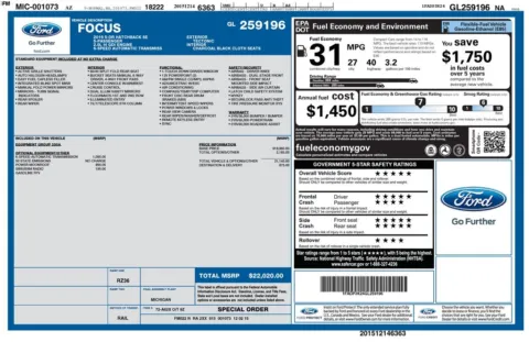 More photos of 2016 Ford Focus SE at Don Wood Chrysler Dodge Jeep Ram, OH