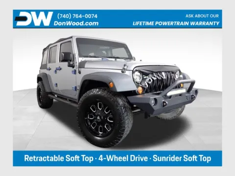 Silver 2016 Jeep Wrangler Unlimited Sport for sale in Rockbridge, OH