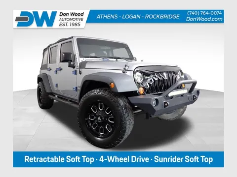 Silver 2016 Jeep Wrangler Unlimited Sport for sale in Rockbridge, OH