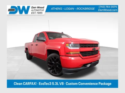 Red 2018 Chevrolet Silverado 1500 Custom for sale in Rockbridge, OH