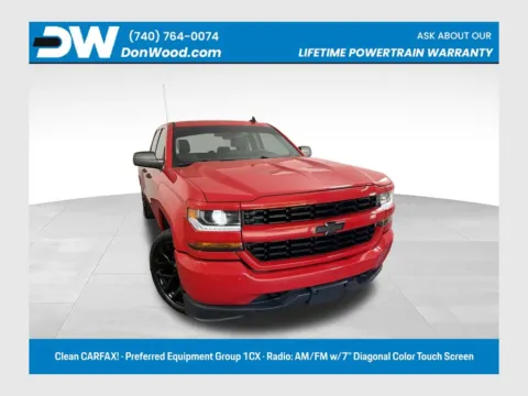 Red 2018 Chevrolet Silverado 1500 Custom for sale in Rockbridge, OH