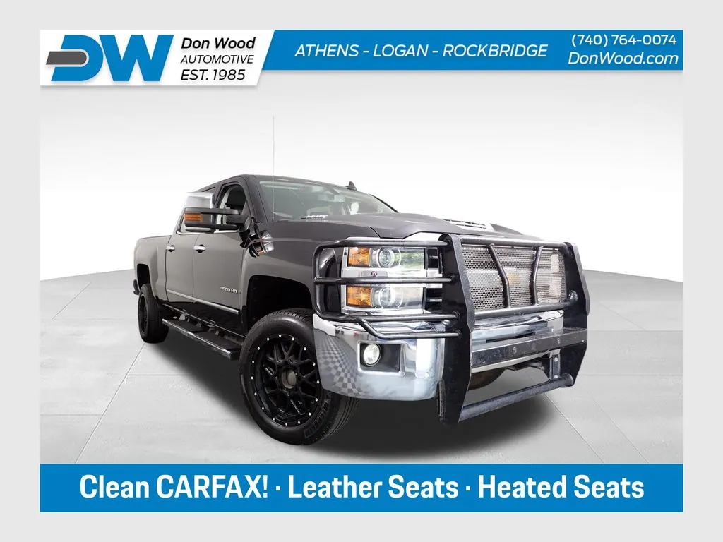 Black 2019 Chevrolet Silverado 2500 HD LTZ for sale in Rockbridge, OH