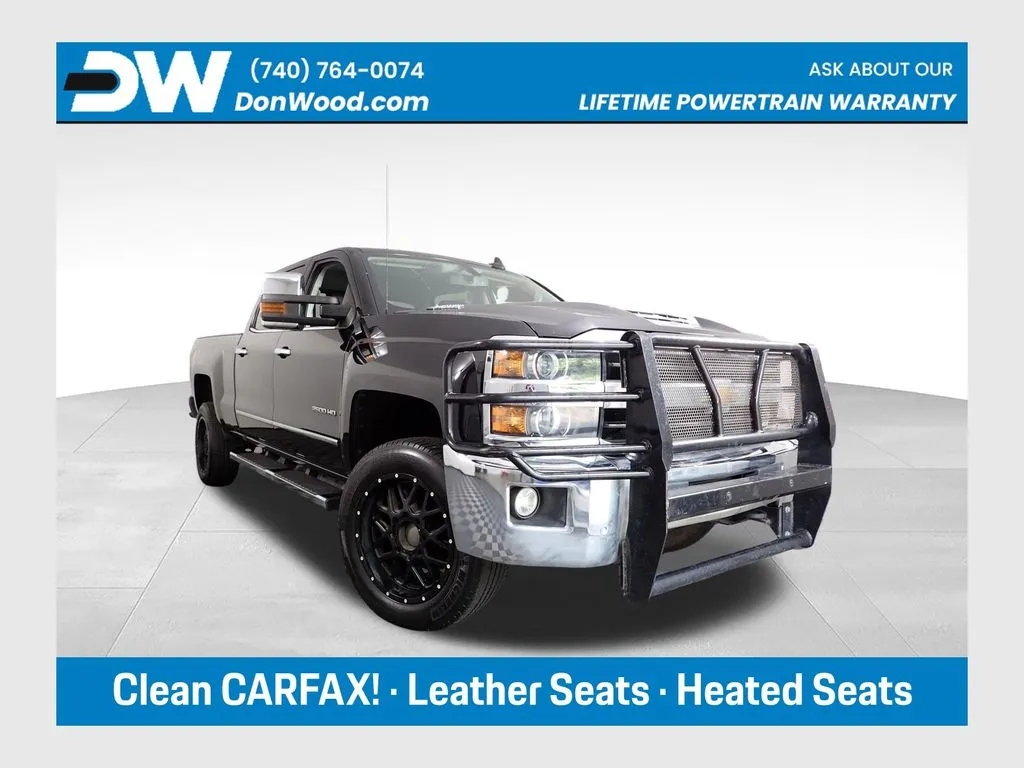 Black 2019 Chevrolet Silverado 2500HD LTZ for sale in Rockbridge, OH