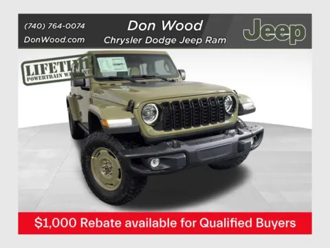 Unknown 2026 Jeep Wrangler Willys 41 for sale in Rockbridge, OH