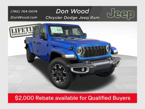 Blue 2026 Jeep Gladiator Sahara for sale in Rockbridge, OH