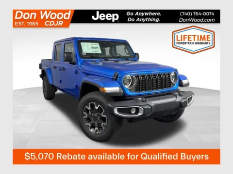 Blue 2026 Jeep Gladiator Sahara for sale in Rockbridge, OH