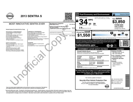 Another view of 2013 Nissan Sentra S for sale in Rockbridge, OH at Don Wood Chrysler Dodge Jeep Ram