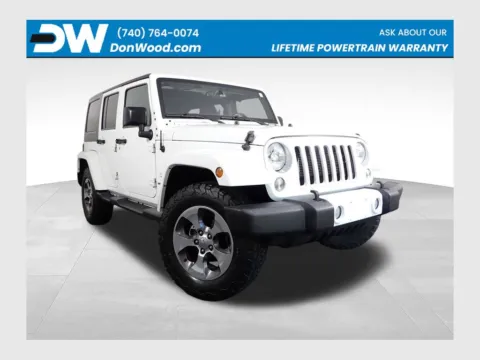 White 2016 Jeep Wrangler Unlimited Sahara for sale in Rockbridge, OH