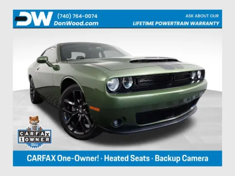 Green 2021 Dodge Challenger SXT for sale in Rockbridge, OH