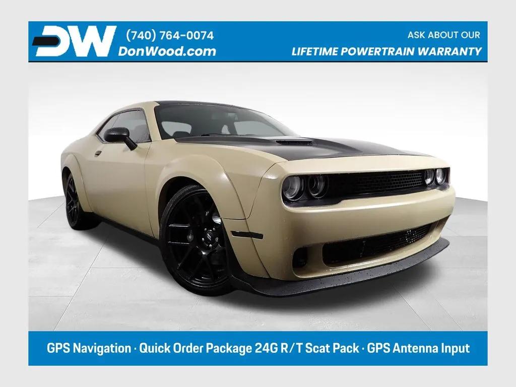 White 2018 Dodge Challenger R/T Scat Pack for sale in Rockbridge, OH