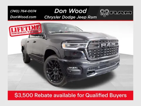 Black 2026 Ram 1500 Limited for sale in Rockbridge, OH