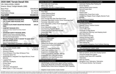 More photos of 2020 GMC Terrain Denali at Don Wood Chrysler Dodge Jeep Ram, OH