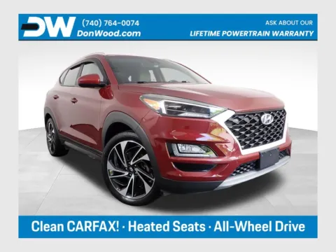 Red 2020 Hyundai Tucson Sport for sale in Rockbridge, OH