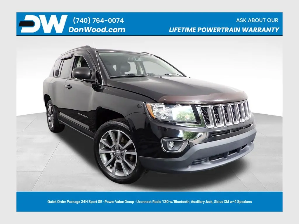 Black 2017 Jeep Compass Sport for sale in Rockbridge, OH