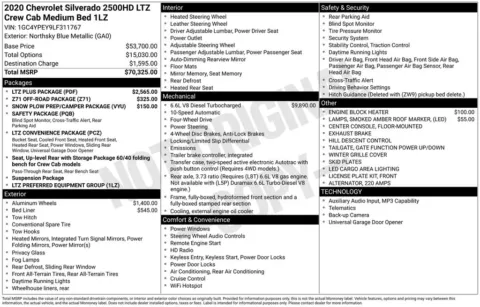 More photos of 2020 Chevrolet Silverado 2500HD LTZ at Don Wood Chrysler Dodge Jeep Ram, OH