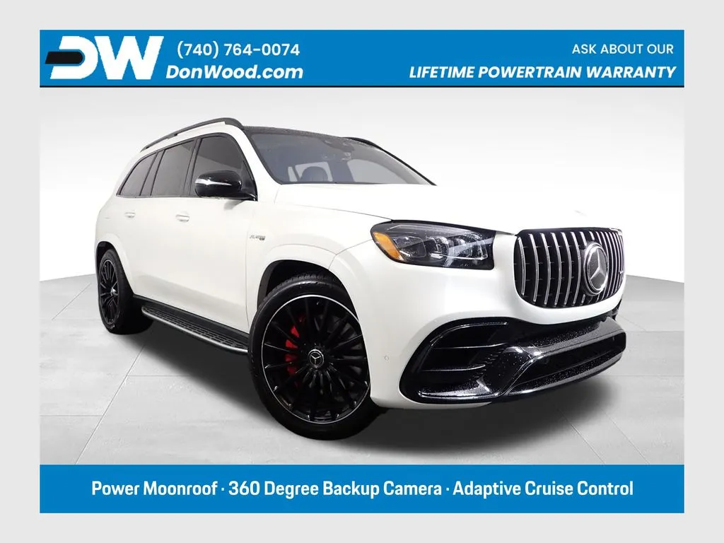 White 2021 Mercedes-Benz GLS 63 AMG for sale in Rockbridge, OH