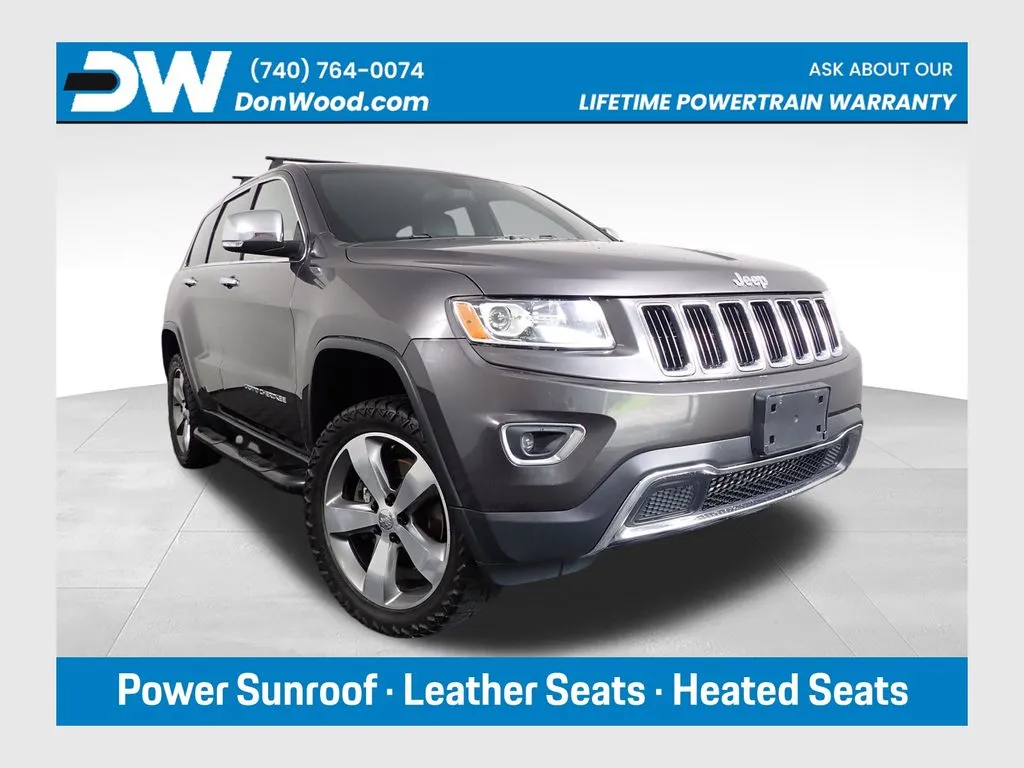 Gray 2014 Jeep Grand Cherokee Limited for sale in Rockbridge, OH