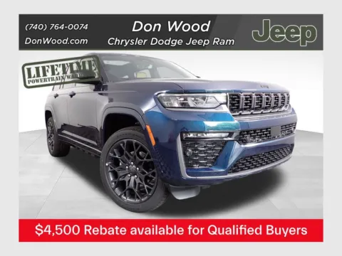 Blue 2026 Jeep Grand Cherokee Summit for sale in Rockbridge, OH