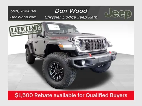 Gray 2026 Jeep Wrangler Rubicon X for sale in Rockbridge, OH