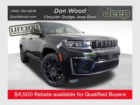 Black 2026 Jeep Grand Cherokee L Summit for sale in Rockbridge, OH