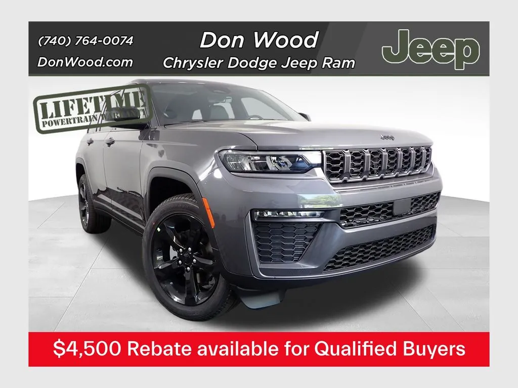 Gray 2026 Jeep Grand Cherokee Limited for sale in Rockbridge, OH