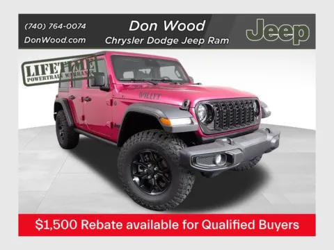 Unknown 2026 Jeep Wrangler Willys for sale in Rockbridge, OH