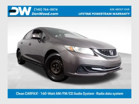 Gray 2013 Honda Civic LX for sale in Rockbridge, OH