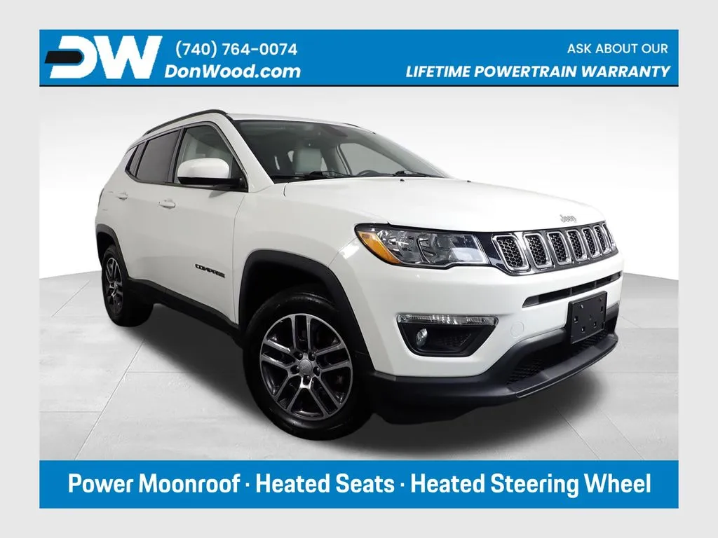 Used 2017 Jeep All-New Compass Latitude with VIN 3C4NJDBB5HT651616 for sale in Athens, OH