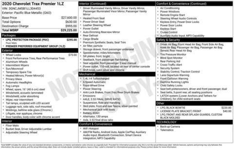 More photos of 2020 Chevrolet Trax Premier at Don Wood Chrysler Dodge Jeep Ram, OH