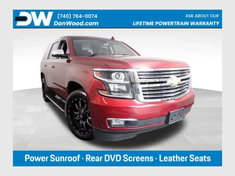 Red 2018 Chevrolet Tahoe Premier for sale in Rockbridge, OH
