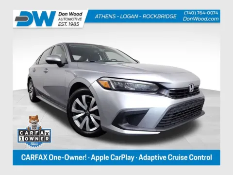 Silver 2024 Honda Civic LX for sale in Rockbridge, OH