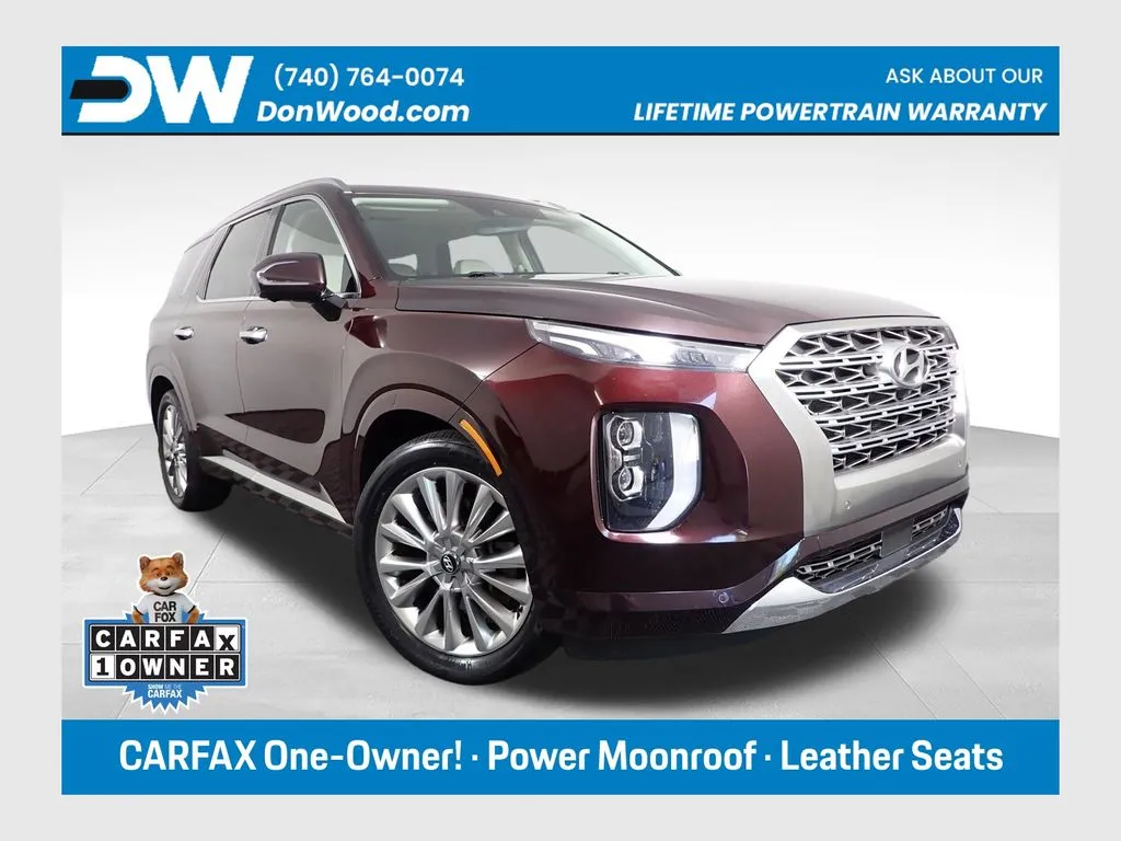 Red 2020 Hyundai Palisade Limited for sale in Rockbridge, OH