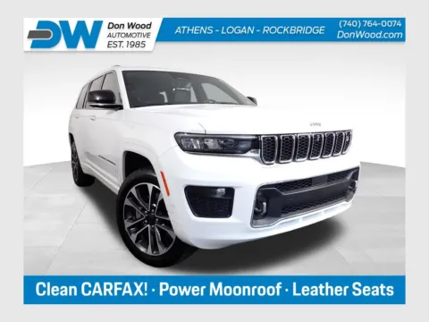 White 2021 Jeep Grand Cherokee L Overland for sale in Rockbridge, OH