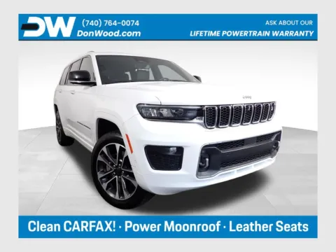 White 2021 Jeep Grand Cherokee L Overland for sale in Rockbridge, OH
