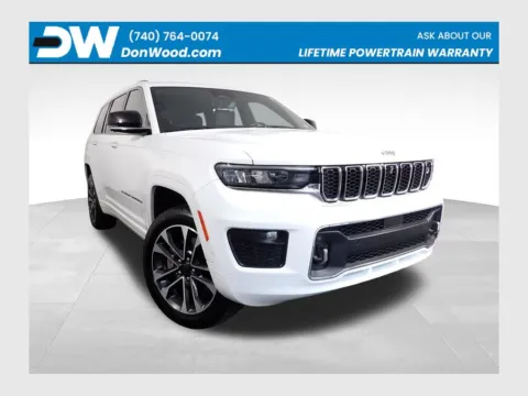 White 2021 Jeep Grand Cherokee L Overland for sale in Rockbridge, OH