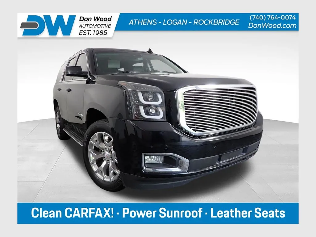 Black 2015 GMC Yukon SLT for sale in Rockbridge, OH