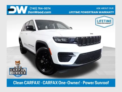White 2025 Jeep Grand Cherokee Altitude X for sale in Rockbridge, OH