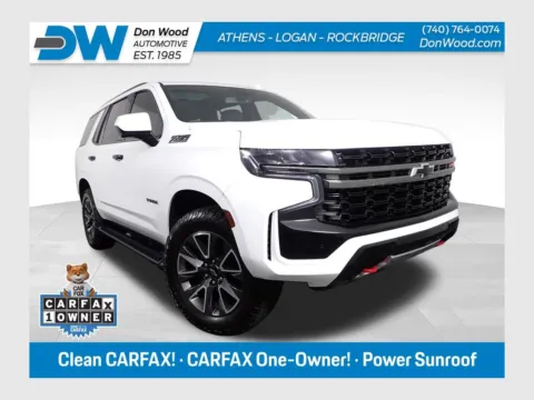 White 2022 Chevrolet Tahoe Z71 for sale in Rockbridge, OH