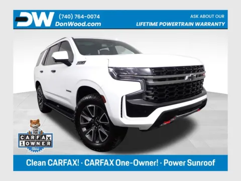 White 2022 Chevrolet Tahoe Z71 for sale in Rockbridge, OH