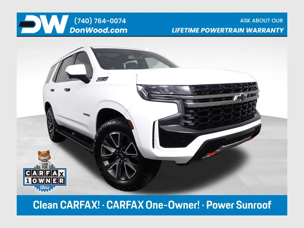 White 2022 Chevrolet Tahoe Z71 for sale in Rockbridge, OH