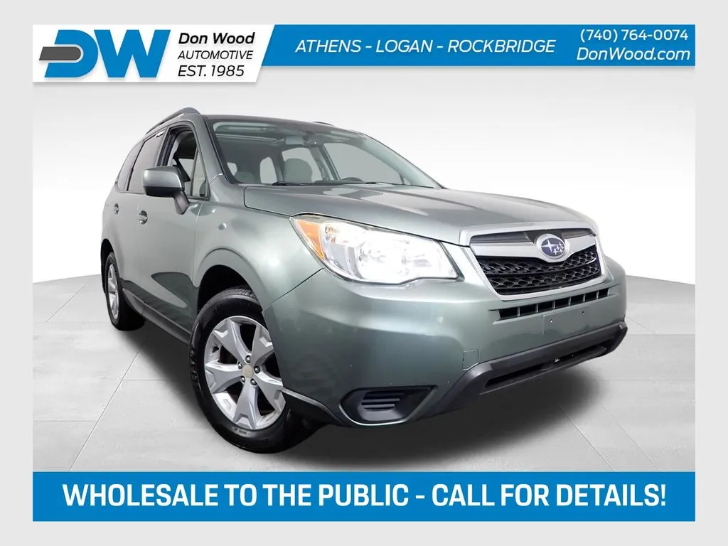 Green 2016 Subaru Forester 2.5i Premium for sale in Rockbridge, OH