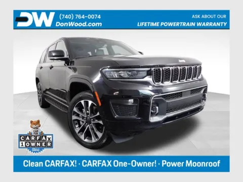 Black 2024 Jeep Grand Cherokee L Overland for sale in Rockbridge, OH